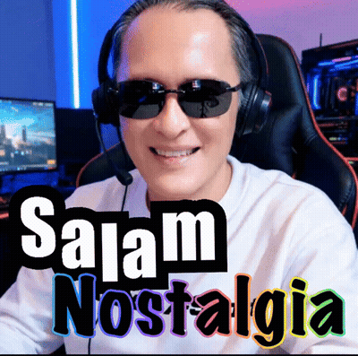 Man In Sunglasses And Headphones Salam Nostalgia GIF