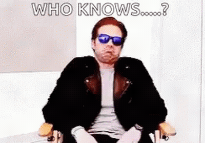 Man In Sunglasses And Jacket Making Funny Face GIF