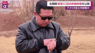 Man In Sunglasses And Leather Jacket Checking Watch GIF