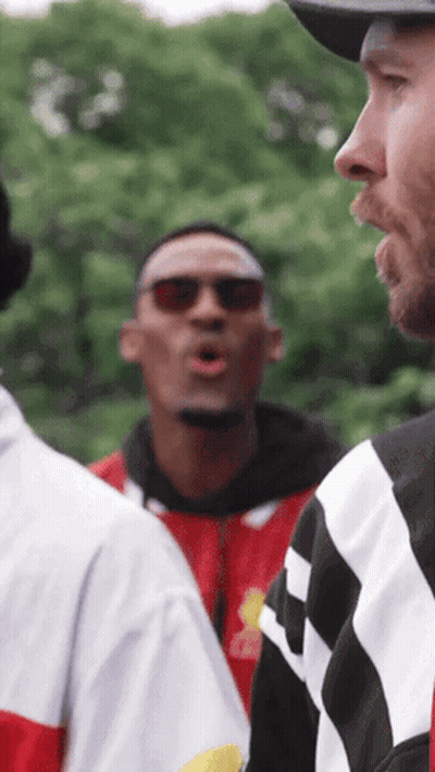 Man In Sunglasses And Liverpool Jacket GIF