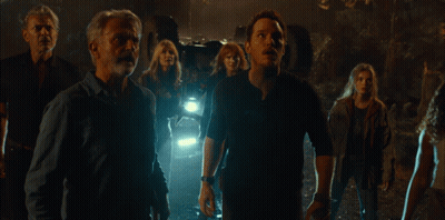Man In Sunglasses And Red Scarf Says Me After Finding Out What Happens At National World GIF