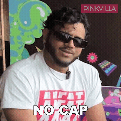 Man In Sunglasses And Shirt Saying No Cap GIF