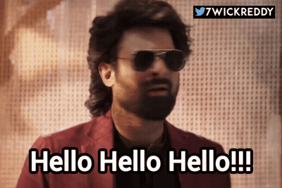 Man In Sunglasses And Suit Saying Hello GIF