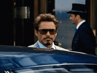 Man In Sunglasses And Top Hat GIF