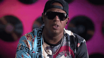 Man In Sunglasses And Versace Shirt GIF