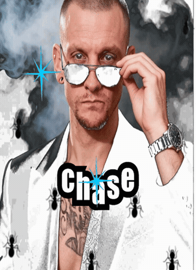 Man In Sunglasses And Watch Saying Chase GIF