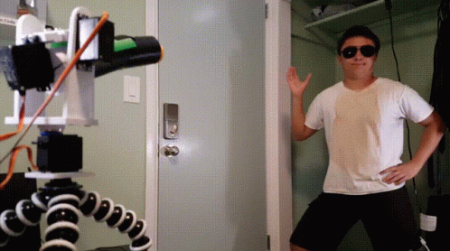 Man In Sunglasses And White Shirt GIF
