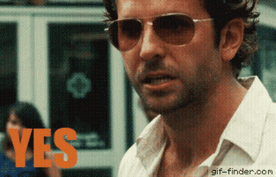 Man In Sunglasses And White Shirt Says Yes GIF