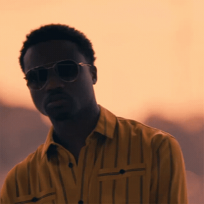 Man In Sunglasses And Yellow Shirt GIF