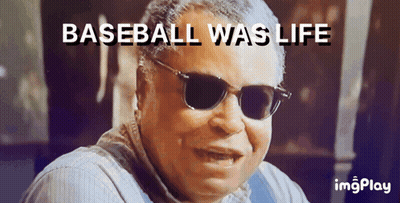 Man In Sunglasses Baseball Was Life GIF