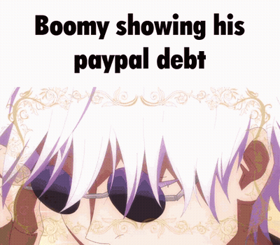 Man In Sunglasses Boomy Paypal Debt GIF