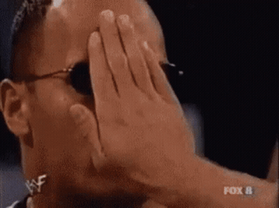 Man In Sunglasses Covering Eyes GIF