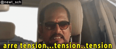 Man In Sunglasses Driving Car Arre Tension GIF