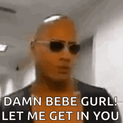 Man In Sunglasses Hallway Saying Damn Bebe Girl GIF