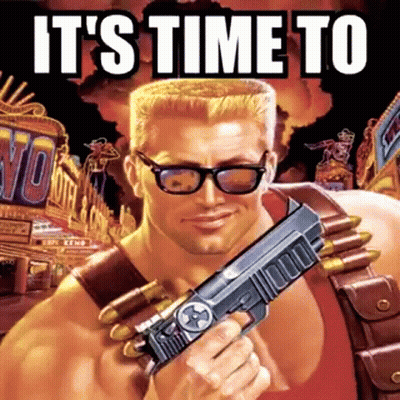Man In Sunglasses Holding Gun And Bullets GIF