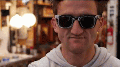 Man In Sunglasses Making Funny Face GIF