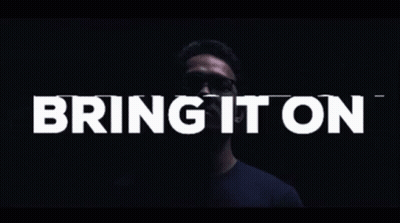 Man In Sunglasses Saying Bring It On GIF