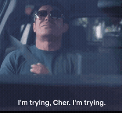 Man In Sunglasses Saying I Can Feel Something GIF