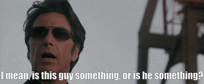 Man In Sunglasses Saying I Mean Is This Guy Something GIF