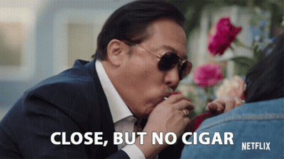 Man In Sunglasses Smoking Cigar Saying Ki Chai GIF
