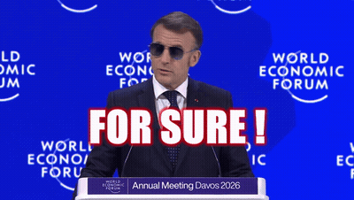 Man In Sunglasses Speaking At World Economic Forum GIF