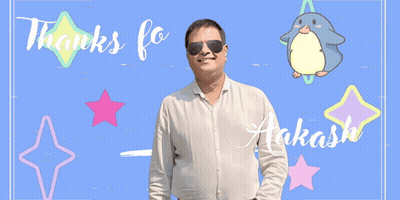 Man In Sunglasses Thanks For Listen Akash Kumar GIF