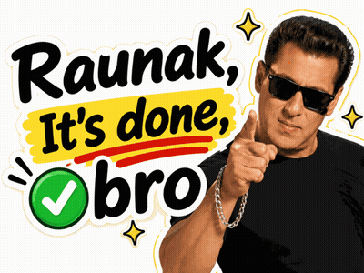 Man In Sunglasses Thumbs Up Raunak It's Done Bro GIF