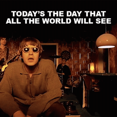 Man In Sunglasses Today's The Day All World Will See GIF