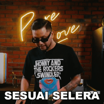 Man In Sunglasses With Honny And The Rockers Swindler Shirt GIF