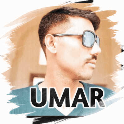 Man In Sunglasses With Name Umar GIF