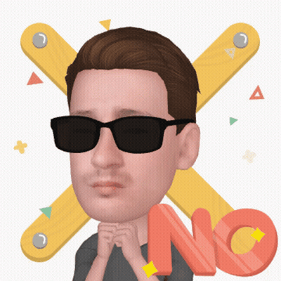 Man In Sunglasses With No Sign GIF
