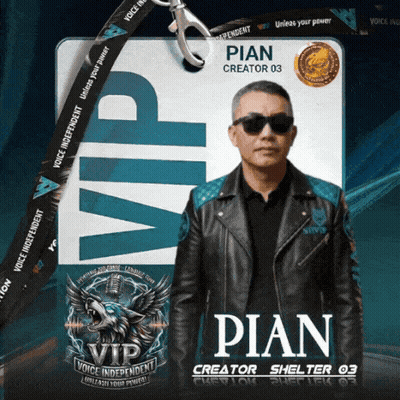 Man In Sunglasses With Pian Creator 03 Lanyard GIF