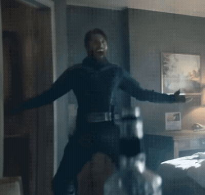 Man In Superhero Costume GIF