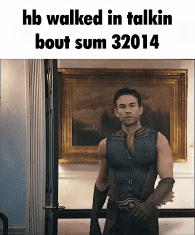 Man In Superhero Costume Standing In Front Of Door And Painting GIF