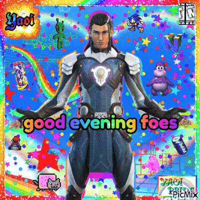 Man In Superhero Suit Saying Good Evening Foes GIF