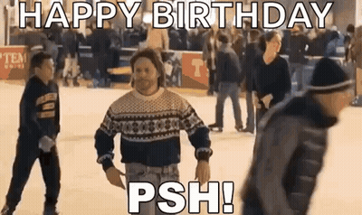 Man In Sweater Ice Skating With Others GIF