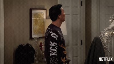 Man In Sweater Saying Rick GIF