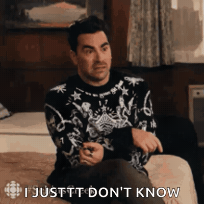 Man In Sweater Sitting On Bed Saying I Justtt Don't Know GIF