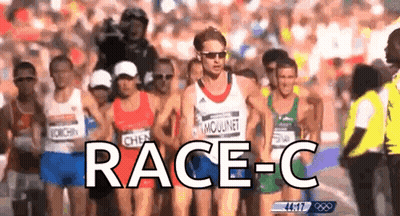 Man In Swim Cap Jogging GIF
