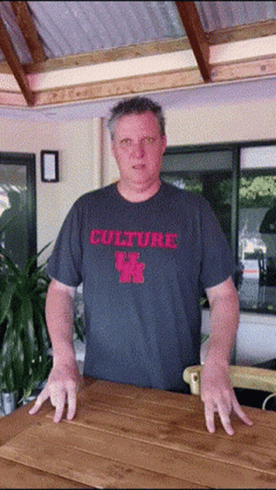 Man In T-Shirt Saying Culture GIF