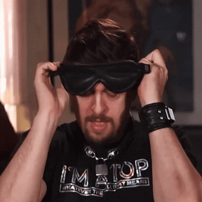 Man In T-Shirt Saying I'm A Top GIF