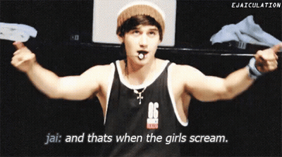 Man In Tank Top Number 06 GIF