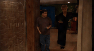 Man In Tank Top Saying Jessie Wartman GIF
