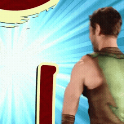 Man In Tank Top With Red Yellow 1 GIF