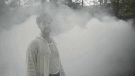 Man In The Fog GIF