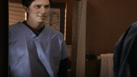 Man In The Mirror Scrubs John Michael Dorian GIF