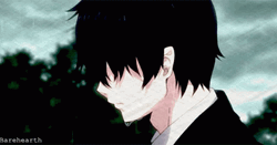 Man In The Rain Anime Cry GIF 