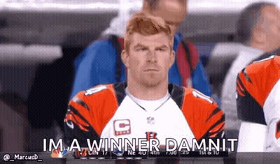 Man In Tigers Jersey Says I'm A Winner Damn It GIF