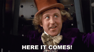 Man In Top Hat And Bow Tie Says Here It Comes GIF
