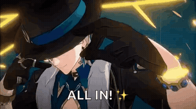 Man In Top Hat And Gloves Says All In GIF
